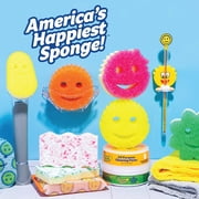 Scrub Daddy Scrub Mommy Dual-Sided Scratch-Free Dish Scrubber Sponge, Kitchen & Bath Cleaning Supplies. Scrubbies & Esponjas De Fregar Platos