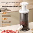 thumbnail image 3 of Manual Sausage Longganisa Stuffer Machine Hand Operated Sausage Capacity Stuffer Sausage Maker, 3 of 8