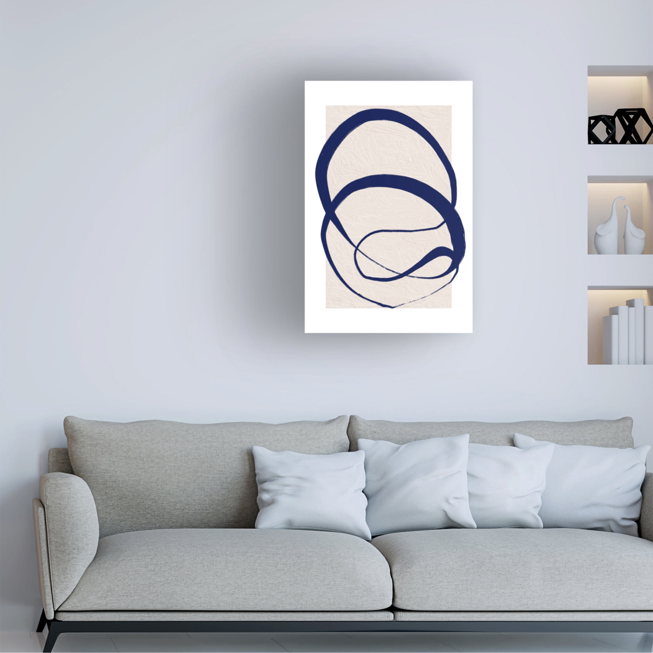 Trademark Fine Art Sally Ann Moss Feeling of Patience 1 Canvas Wall Art