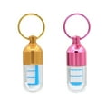 thumbnail image 3 of MasteelfCA Pet ID Name Address Holder Label Tag Storage Capsule Shape Case For Cat And Dog (Random Color), 3 of 7