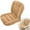 C, variant on Ergonomic Chair Cushion with Thickened Padding – Movable, Winter Warmth and Elastic Support for Long Sitting, A