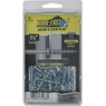 thumbnail image 6 of Hillman Borefast Drywall Anchors - Steel, Screw-In, Reusable - 75 Count, Silver, 6 of 8