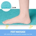 thumbnail image 5 of Non-Slip Bathtub Mat, Anti Slip Shower Mat, Fast Drying , Foot Scrubber Mat, Anti Slip Mat for Tub, Floor, Bathroom, Kitchen, Home, Hotel (Turquoise Blue 24"×16"), 5 of 5