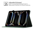 thumbnail image 4 of Artyond 2024 iPad Pro 11 Inch Case M4 5th Generation, Premium PU Leather with Auto Sleep/Wake Card Slots Multi-angle Viewing Stand Case for iPad Pro 11 Inch M4 (5th Generation) 2024 Release, Green, 4 of 7