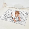 thumbnail image 2 of Black and White Unicorn Blanket,Comfortable Soft Flannel Throw Blanket,All Season,Warm Lightweight Blankets for Sofa Bed Couch Living Room Chair,30"x40", 2 of 4