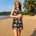 thumbnail image 3 of Lsque Different Breeds Of Dogs Pattern Summer Dresses for Women – Sleeveless T-Shirt Swing Sundress, Perfect for the Beach and Casual Days, 3 of 7