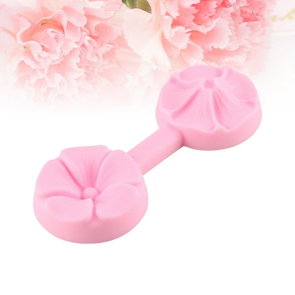 SKISUNO Cherry Blossom Shape Silicone Flower Molds For Cake Making Chocolate Decorating 1Set