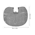 thumbnail image 2 of Shisuyan Cape Light Brown Polyester Fiber 1Pcs 31.5X21.3X0.04In, 2 of 8