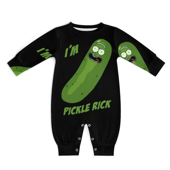 Rick And Morty Unisex Baby Boy Girl Rompers Long Sleeve Infant Jumpsuits Babies' Outfits Fall Winter Clothes 0-3M