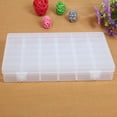 thumbnail image 1 of 36 Grid Detachable Clear Jewelry Storage Box Bead Earring Fishing Hook Container, 1 of 12