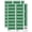 Dark Green, variant on From the Library of Fun Border Book Sticker Set - Light Blue - Gloss Finish - 2.00" Large