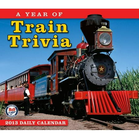 A Year of Train Trivia Daily Calendar - Walmart.com - Walmart.com