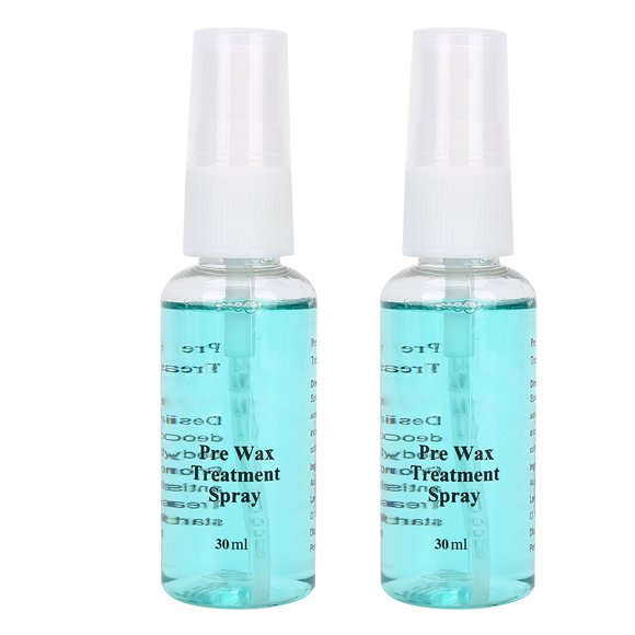 Wax Cleaning Spray Pre Wax Cleaning Spray Hair Removal Waxing Lotion 2pcs Pre Wax Treatment Spray Beeswax Soft Effective Cleaner Spray Lotion Hair Removal Spray 30ml