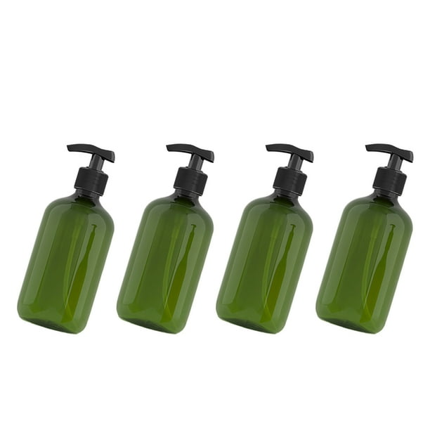 Dispensador de Jabón Espumoso Cateissary Recarga Redonda Color Marrón Verde 500ml