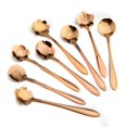 thumbnail image 2 of 8Pcs Flower Stainless Steel Coffee Tea Cup Spoon Teaspoon Kitchen Tool Gift, 2 of 10