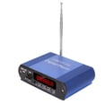 thumbnail image 3 of Amplificador de potencia 3 en 1 Reproductor de MP3 Amplificador de potencia de radio Reproductor de música inalámbrico Bluetooth 5.0 Control remoto Azul, 3 of 14