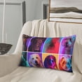 thumbnail image 5 of Fotbe cute dogs of different breeds Pattern Pillow Cases - Envelope Closure - Luxury, Extra Soft, Cooling Pillow Covers - Wrinkle, Fade, Stain Resistant-16"x24", 5 of 6
