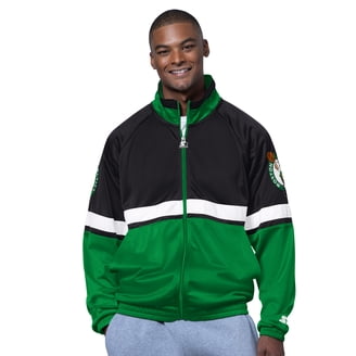 Men's Starter Orange/Blue New York Knicks Rush Applique Full-Zip