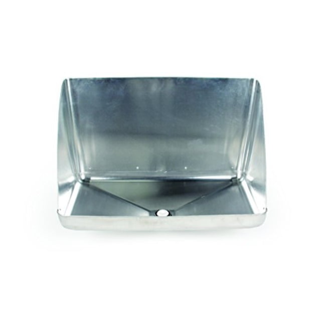 camco 11432 aluminum tankless water heater drain pan with cpvc fitting