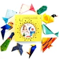 thumbnail image 1 of Coofit 200PCS Origami Paper DIY Origami Sheet Square Sheet for Kids Art Craft Projects, 1 of 10