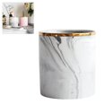 thumbnail image 3 of Nordic Desktop Marble Storage  Ceramic Cosmetic Brush Pen Holder Tableware Storage Holder  Kitchen, 3 of 8