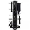 thumbnail image 5 of golytefs Vertical Gym Fitness Accessories Handle Rack with Lat And Curl Bar Revolving Bars Fitness Equipment Accessories Rack for 36 Handles & Straps, 5 of 8