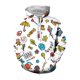thumbnail image 3 of Sudadera con capucha con estampado de dibujos animados en 3D para hombres y niños, ropa de calle bonita a la moda, sudaderas con capucha de invierno, jerséis Y2k de Harajuku, 3 of 5