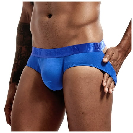 RXIRUCGD Mens Underwear Men's Sexy Comfortable Briefs Cotton Fashion Men's  Underwear 