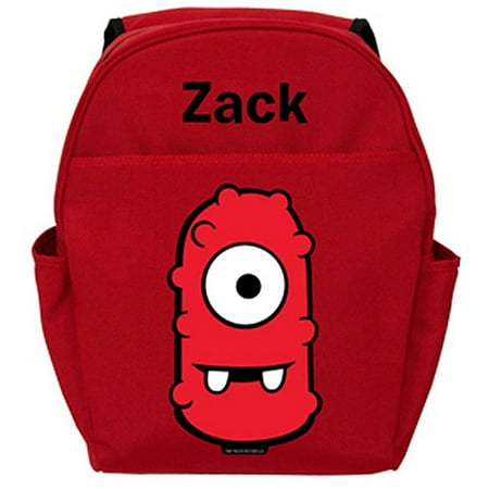 Personalized Yo Gabba Gabba! Muno Body Red Backpack