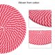 thumbnail image 4 of red 8 Inches for Hot Dishes, Heat Resistant Red-Pink Trivets for Hot Pots and Pans, 5 Pcs Cotton Hot Pads Coasters Mat for Countertops, Cooking, 4 of 5