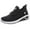 Black, variant on Fdrone Women's Slip-on Orthopedic Plantar Fasciitis Workout Non Slip Soft Sole Work Air-Cushion Walking Shoes Tennis Running Sneakers Lightweight Casual Comfort Gym Trainers