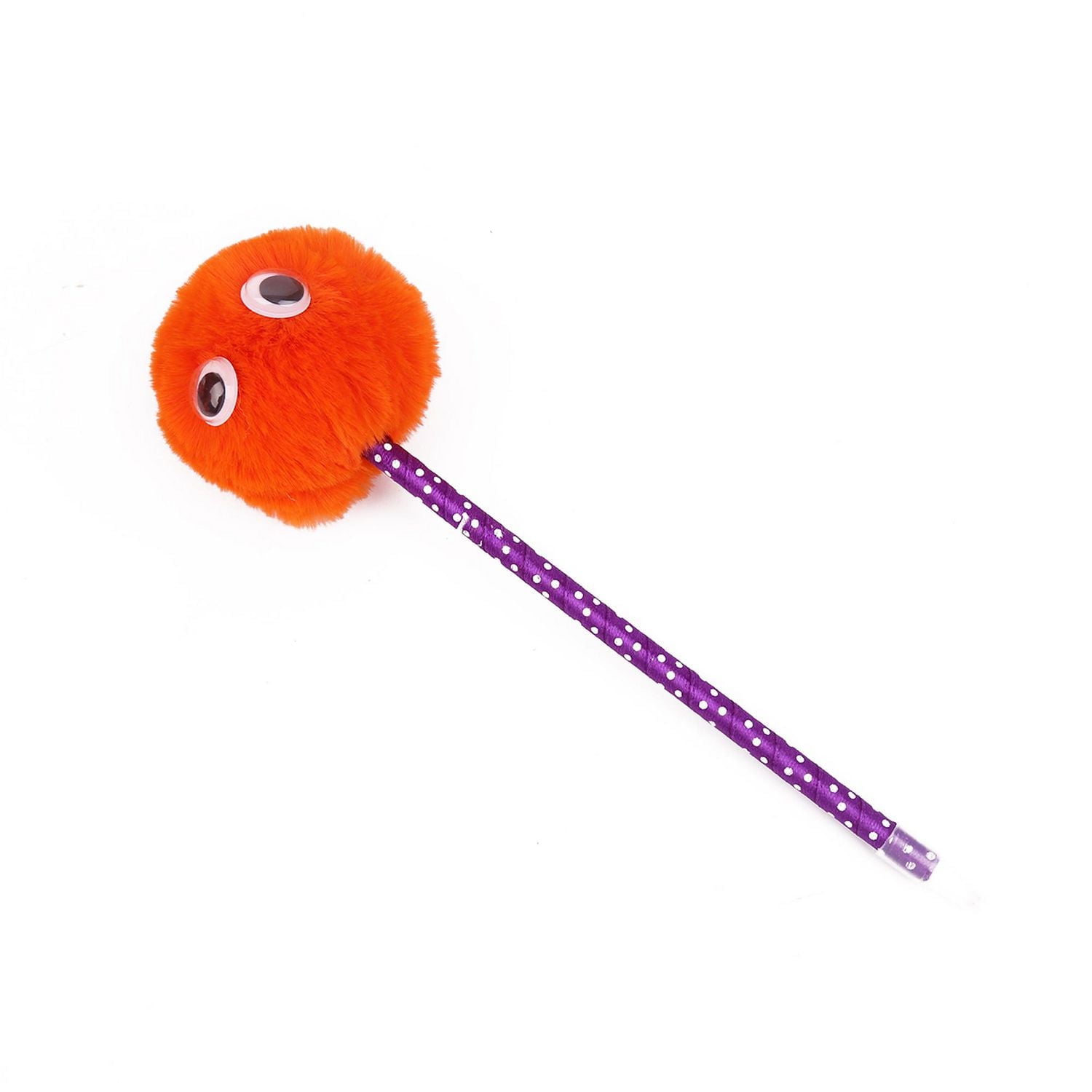 POMPOM PEN-ORANGE