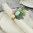 thumbnail image 6 of Vikakiooze Easter Easter Easter Easter EGGSs Napkin Ring Hotel Table Display Easter Series Napkin Buckle, 6 of 9