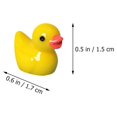 thumbnail image 2 of SHISUYAN 80Pcs Mini Resin Ducks Figures Cute Tiny Ducks Resin Miniatures Animals Model (Mixed Color), 2 of 8