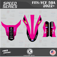thumbnail image 4 of Kalair GFX Graphics Kit for Ycf 50A (2022-2023) Speed Series, 4 of 5