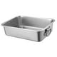 thumbnail image 2 of Bandeja de arena portátil de acero inoxidable para gatos, camiseta con caja abierta, resistente a los arañazos, resistente, multiusos, inodoro para 4cmx3cmx1cm, 2 of 9