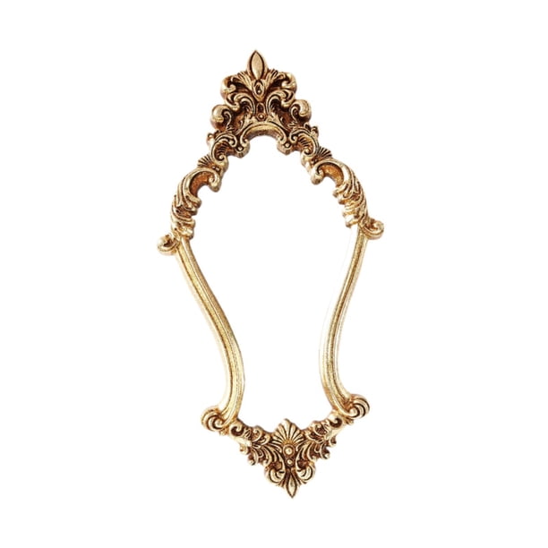 Espejo decorativo pared, decoración portátil, regalo artístico, adorno, espejo tocador para maquillaje, ideal para la entrada, sala estar o