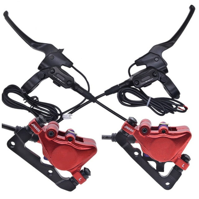 Hydraulic Disc Brake RMotor Front Rear Disk Dual Callipers Lever for E-Bike rear+front no rotor