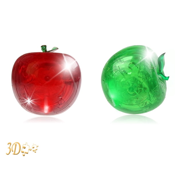 Rompecabezas de cristal onlyliua Interior/Exterior Modelo de fruta Juguete de construcción