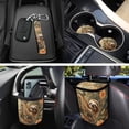 thumbnail image 3 of Jeiento Sloth Front Back Seat Covers for Car Steering Wheel Cover Seatbelt Strap Pads Floral Trash Bin Car Air Vent Holder Cup Coasters Keychain 12 PCS Interior Auto Accessory, 3 of 7