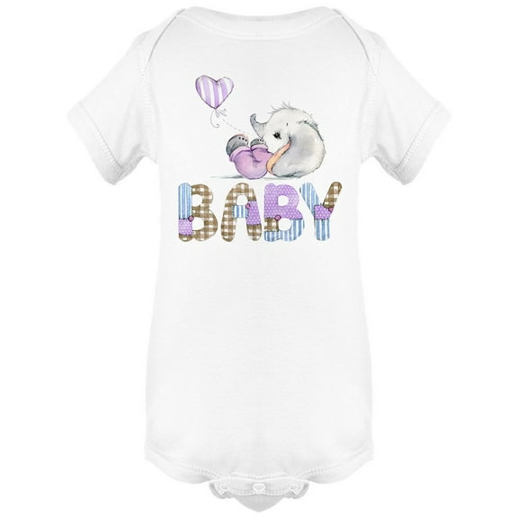 Newborn Elephany Baby Bodysuit Infant -Image by Shutterstock,  Newborn