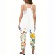 thumbnail image 3 of Odeerbi 5-14 Años Niñas Traje de Verano Floral Impresión Camisola Romper Casual Overalls Bib Pantalones Generales Con Bolsillos, 3 of 6
