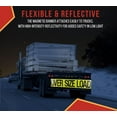 thumbnail image 5 of Magnetic Reflective Oversize Load Signs for Trucks - Professional Wide Load Warning PET Banner for Safe Hauling Trailers, Durable and Visible, Easy to Disassemble - 6Pcs 12"x60", 5 of 9