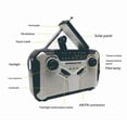 thumbnail image 2 of Solar Radio, AM/FM Portable Crank Radio Dynamo Emergency Radio, 2 of 5
