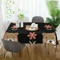 thumbnail image 6 of GZHJMY Cute Cartoon Bear Tablecloth, Rectangle Waterproof Washable Polyester Table Cover for Picnic Dinner Holiday Party Decor, 54 x 72 Inch, 6 of 7