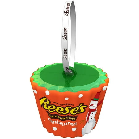 REESEâ S-Shaped Ornament filled with REESEâ S Miniatures, 1.13 oz