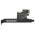 thumbnail image 3 of USB3.2 PCI E Riser Card, Support 5G 480M Ceramic Capacitors PCI E Adapter Flexible Use Double Protection  For PC Black, 3 of 8