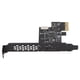 thumbnail image 2 of Adaptador PCI E Tarjeta vertical USB32 LHCER Capacitores de cerámica Soporte plástico metálico 5G 480M para PC, 2 of 7