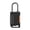 Black, variant on 4 Digit Combination Padlock Portable Password Lock Keyless Unlocks AntiTheft Padlock for Backpacks Gym School Lockers
