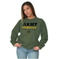 thumbnail image 5 of US Army Girlfriend Military Logo Women Crewneck Sweatshirt Brisco Brands S, 5 of 6